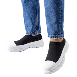 Baskets à enfiler à plateforme Baratili noires le noir Baskets à enfiler à plateforme Baratili noires le noir