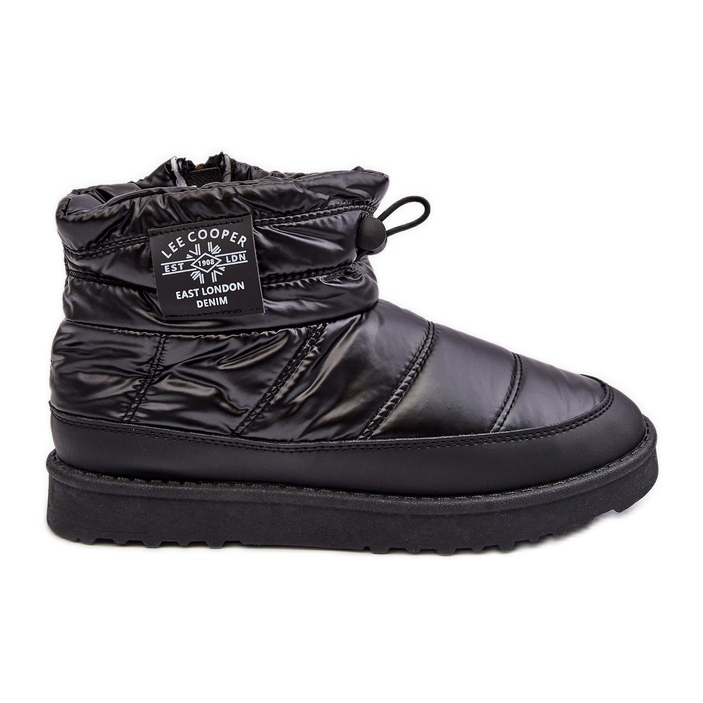 Big Star Bottes de neige isolées pour femmes Lee Cooper LCJ-23-44-1967L noir le noir