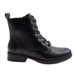 Bottes isolées en cuir classique pour femmes S.Barski HY75-10 Noir le noir