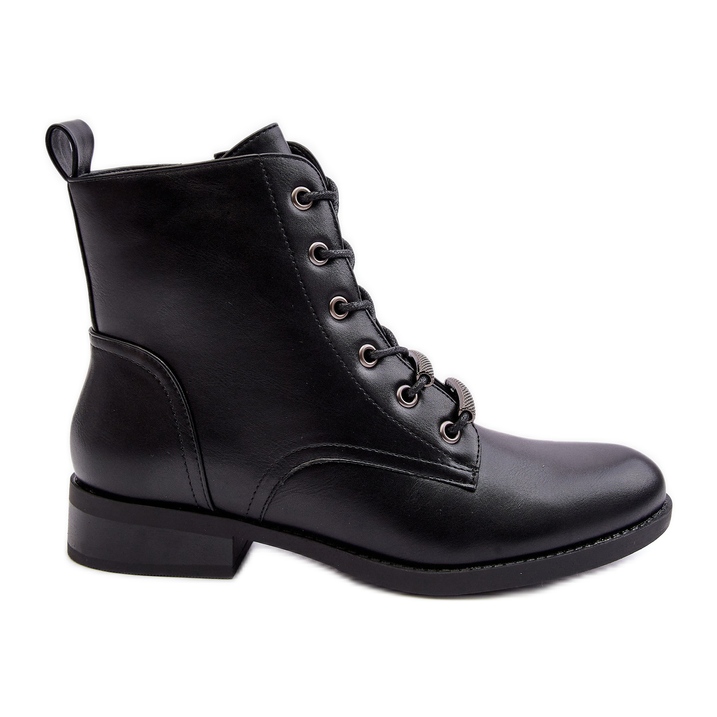 Bottes isolées en cuir classique pour femmes S.Barski HY75-10 Noir le noir