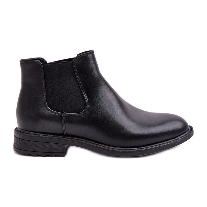 Bottines Chelsea Basses Homme Noir Dymidi le noir