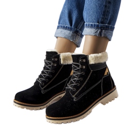 Inna Bottes Montalbino isolées noires