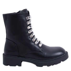 Bottes Jansen noires le noir