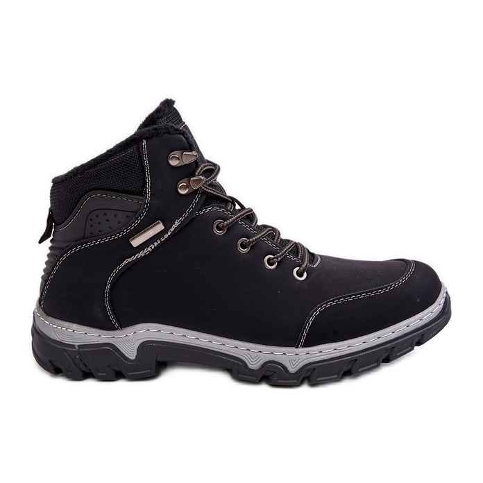 Mckeylor Bottes de randonnée isolées pour hommes noir Raisah 19455 le noir