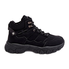 Mckeylor Chaussures de trekking isolées Trappers pour hommes noires Thalinna