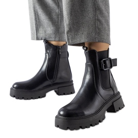 Bottines Parolise isolées noires le noir