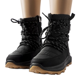 Bottes de neige Lee Cooper LCJ-23-44-1987L noires le noir