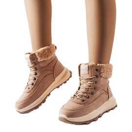 Bottes beiges Lee Cooper LCJ-22-44-1363L