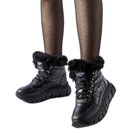 Bottes de neige Lee Cooper LCJ-23-44-1955L noires