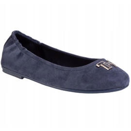 Tommy Hilfiger Th Hardware Ballerines FW0FW04768 bleu