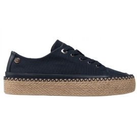 Chaussures Tommy Hilfiger Rope Vulc Sneaker W FW0FW06461 bleu