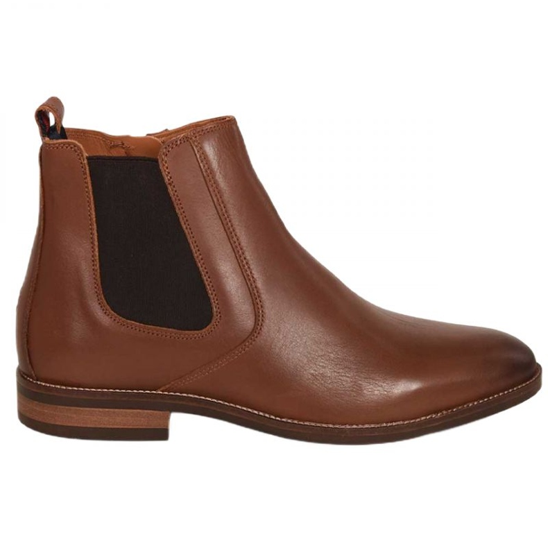 Chaussures Tommy Hilfiger Essential Hilfiger Lth Chelsea M FM0FM04182 brun