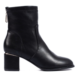 Bottines Shelovet noires classiques