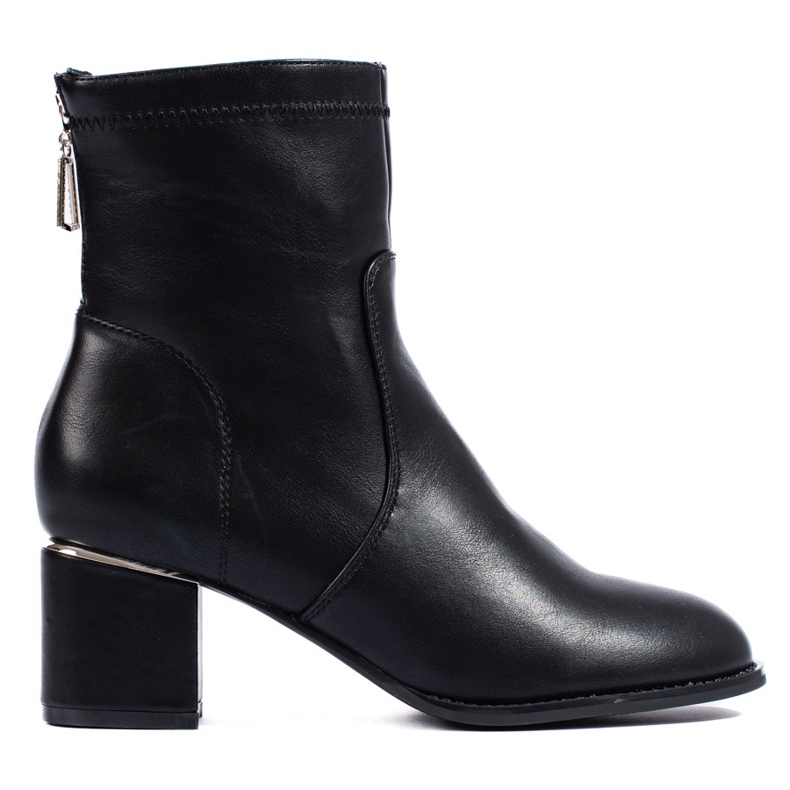Bottines Shelovet noires classiques le noir