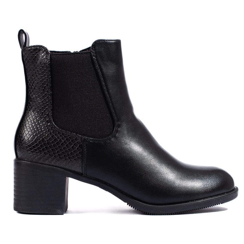 Bottines Shelovet élégantes noires le noir Bottines Shelovet élégantes noires le noir
