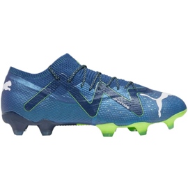 Chaussures de football Puma Future Ultimate Low FG/AG M 107359 03 bleu