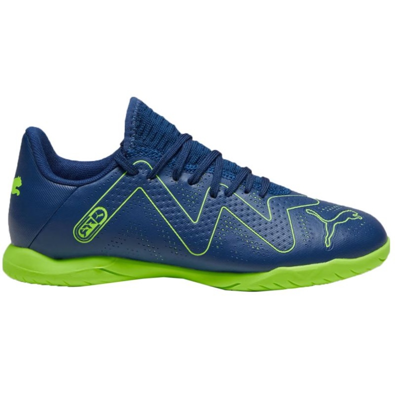 Chaussures de football Puma Future Play It Jr 107393 03 bleu Chaussures de football Puma Future Play It Jr 107393 03 bleu