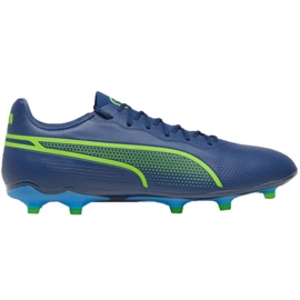 Chaussures de football Puma King Pro FG/AG M 107566 02 bleu