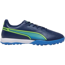 Chaussures de football Puma King Match Tt 107260 02 bleu