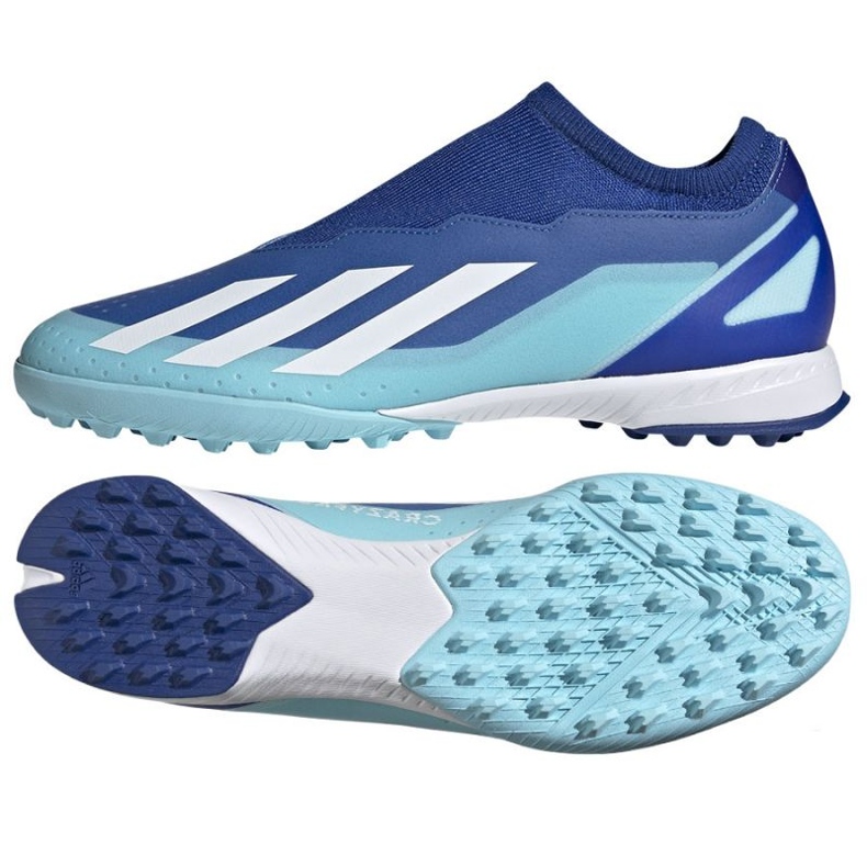 Chaussures de football Adidas X Crazyfast.3 Ll Tf ID9347 bleu