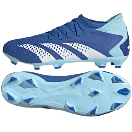 Chaussures de football Adidas Predator Accuracy.3 Fg GZ0026 bleu