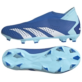 Chaussures de football Adidas Predator Accuracy.3 Ll Fg GZ0019 bleu Chaussures de football Adidas Predator Accuracy.3 Ll Fg GZ0019 bleu
