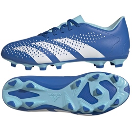 Chaussures de football Adidas Predator Accuracy.4 FxG GZ0010 bleu Chaussures de football Adidas Predator Accuracy.4 FxG GZ0010 bleu