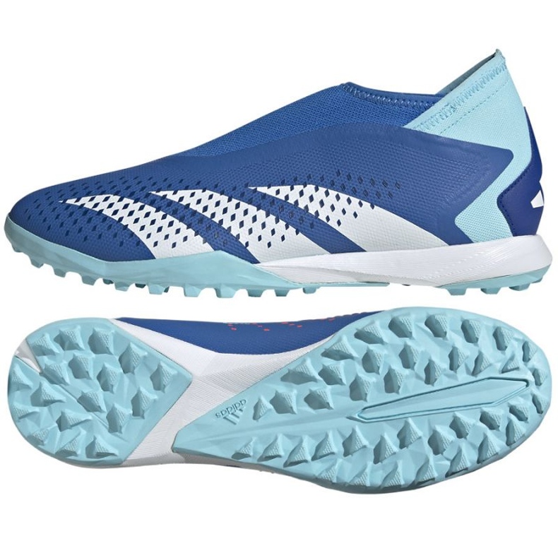 Chaussures de football Adidas Predator Accuracy.3 Ll Tf GZ0001 bleu Chaussures de football Adidas Predator Accuracy.3 Ll Tf GZ0001 bleu