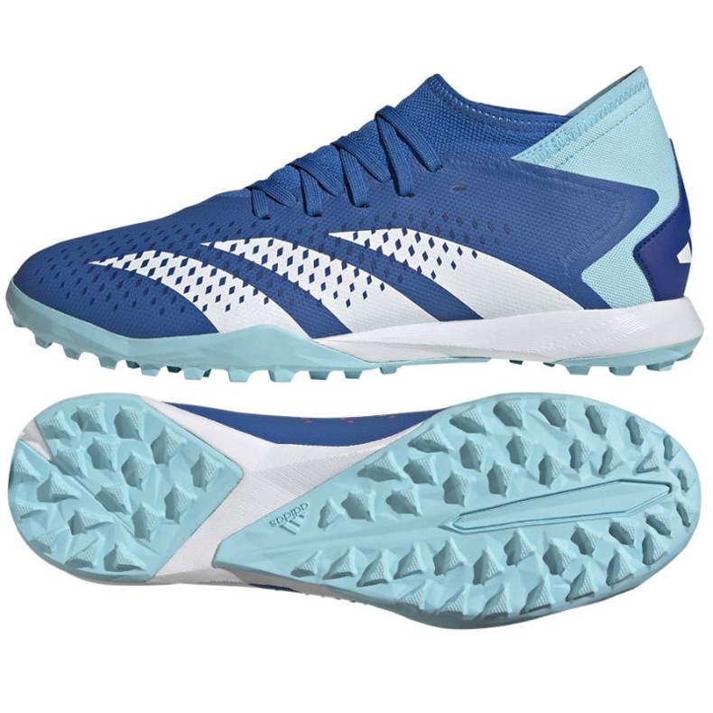 Chaussures de football Adidas Predator Accuracy.3 Tf GZ0007 bleu Chaussures de football Adidas Predator Accuracy.3 Tf GZ0007 bleu