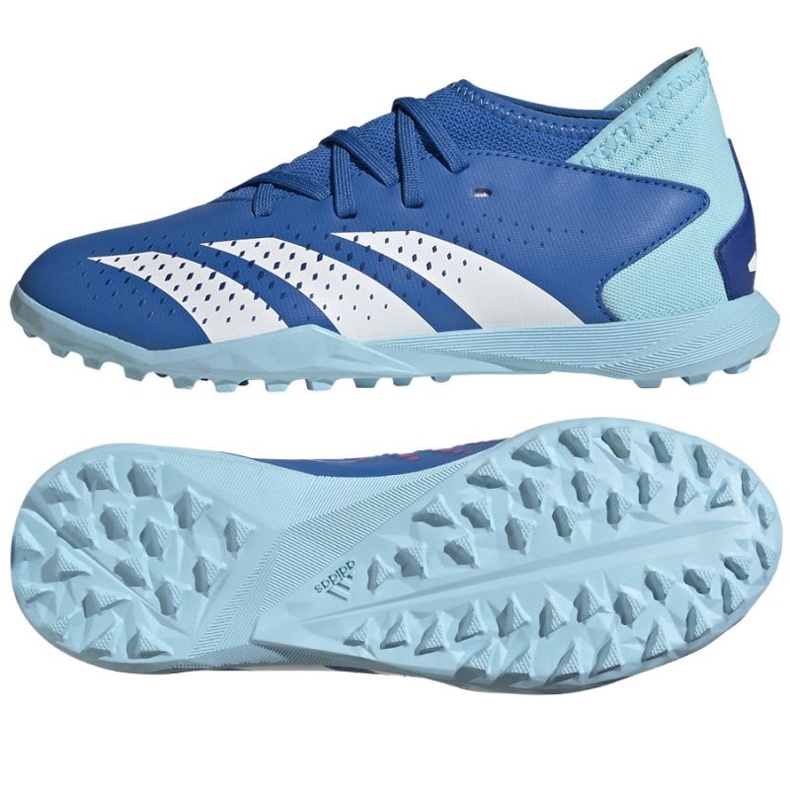 Chaussures de football Adidas Predator Accuracy.3 Tf IE9452 bleu Chaussures de football Adidas Predator Accuracy.3 Tf IE9452 bleu