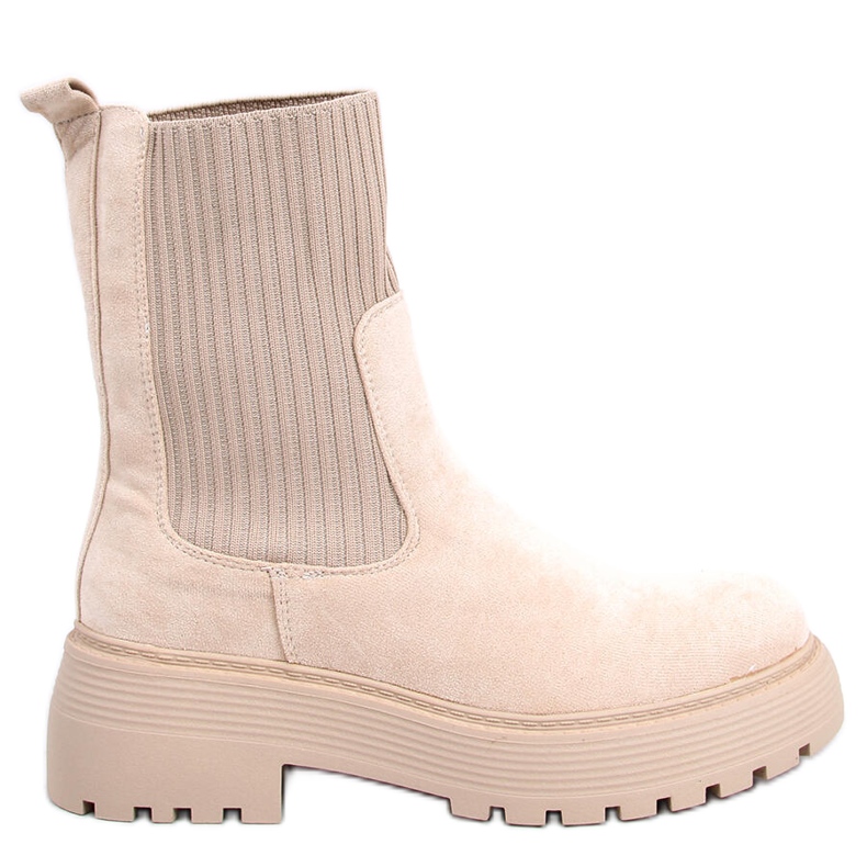 Bottines élastiques Winters Beige