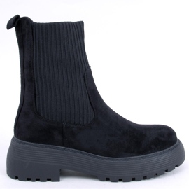 Winters Bottines élastiques noires le noir