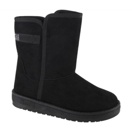 Bottes de neige haute isolée des femmes Big Star KK274618 Black le noir