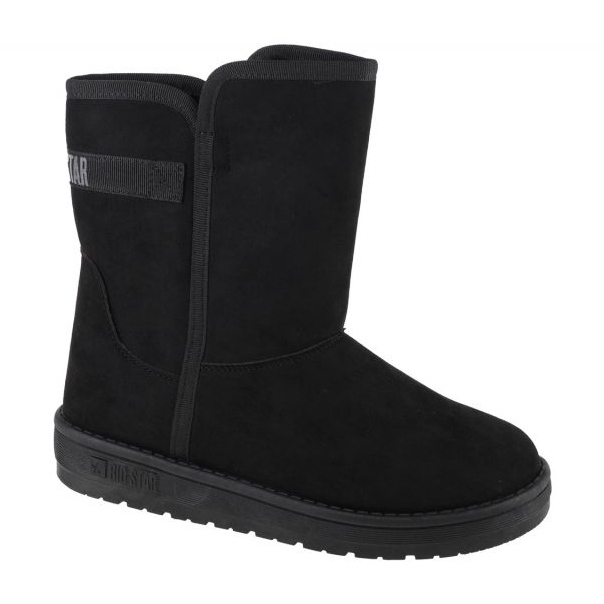 Bottes de neige haute isolée des femmes Big Star KK274618 Black le noir