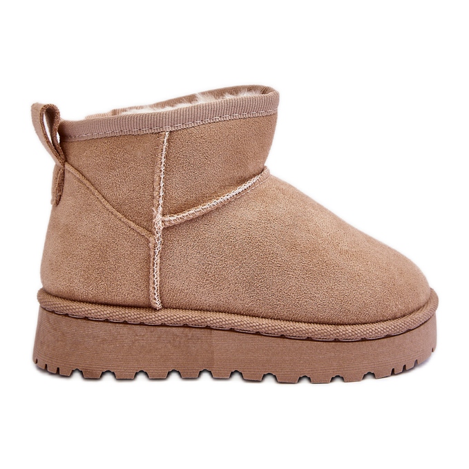 Bottes de neige isolées pour enfants Beige Nallita