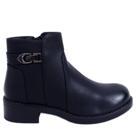 Bottines Chelsea Linkin noires pour femme le noir