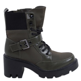 Bottines à lacets à talons Brooks DK.GREEN vert