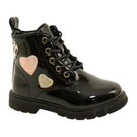 Bottes Laquées Miss 23DZ23-6599 noir