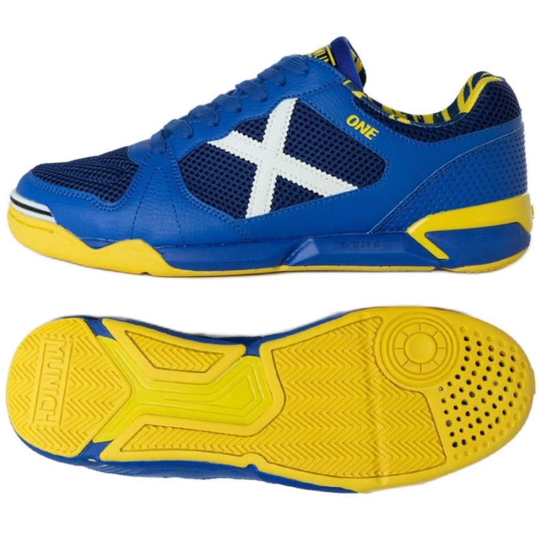Chaussures de football Munich One 58 In 3071058 bleu