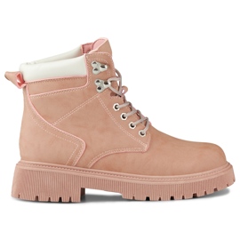 Bottes classiques pour femmes en rose