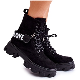 Seastar Bottes hautes en daim avec isolation, noir