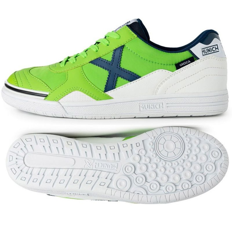 Chaussures de football Munich Gresca 310 3000310 vert