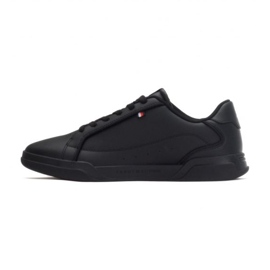 Chaussures Tommy Hilfiger Lo Cup Lth M FM0FM04827BDS le noir Chaussures Tommy Hilfiger Lo Cup Lth M FM0FM04827BDS le noir