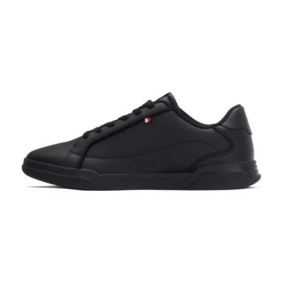 Chaussures Tommy Hilfiger Lo Cup Lth M FM0FM04827BDS le noir Chaussures Tommy Hilfiger Lo Cup Lth M FM0FM04827BDS le noir
