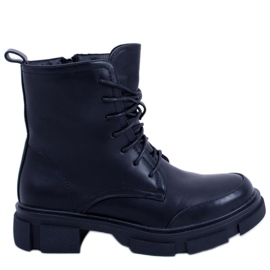 Bottines à lacets Coley Noir le noir