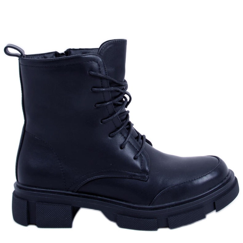 Bottines à lacets Coley Noir le noir
