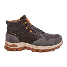 Chaussures de Trekking Trapper à Lacets Homme Gris Salomene Chaussures de Trekking Trapper à Lacets Homme Gris Salomene