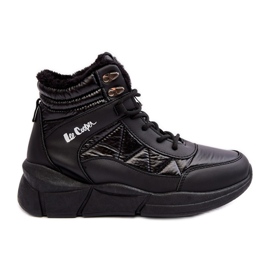 Bottes isolées pour femmes sur la plateforme Lee Cooper LCJ-23-44-1984 Noir