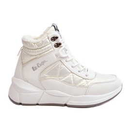 Bottes isolées pour femmes sur la plateforme Lee Cooper LCJ-23-44-1983L blanc