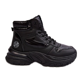 Bottines Femme Sur Semelle Épaisse Lee Cooper LCJ-23-44-1973L Noir